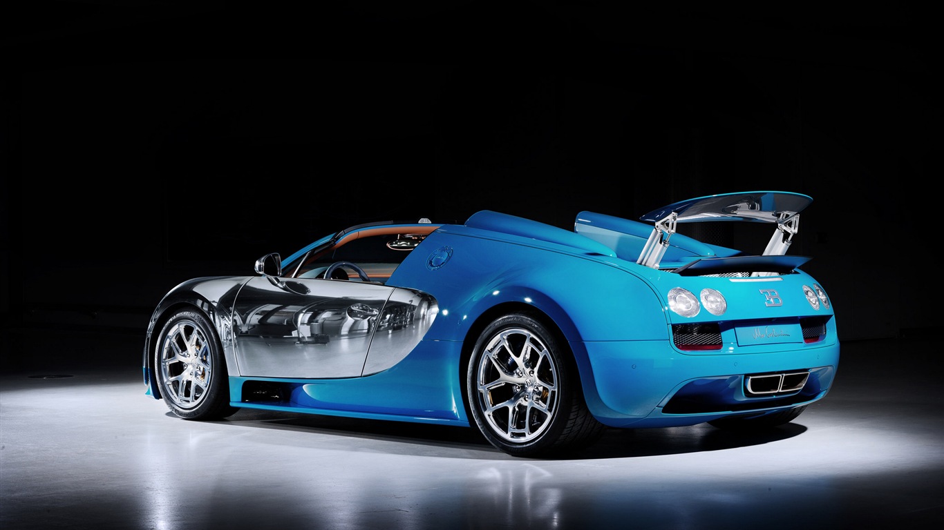 2013 Bugatti Veyron 16.4 Grand Sport Vitesse суперкар HD обои #9 - 1366x768