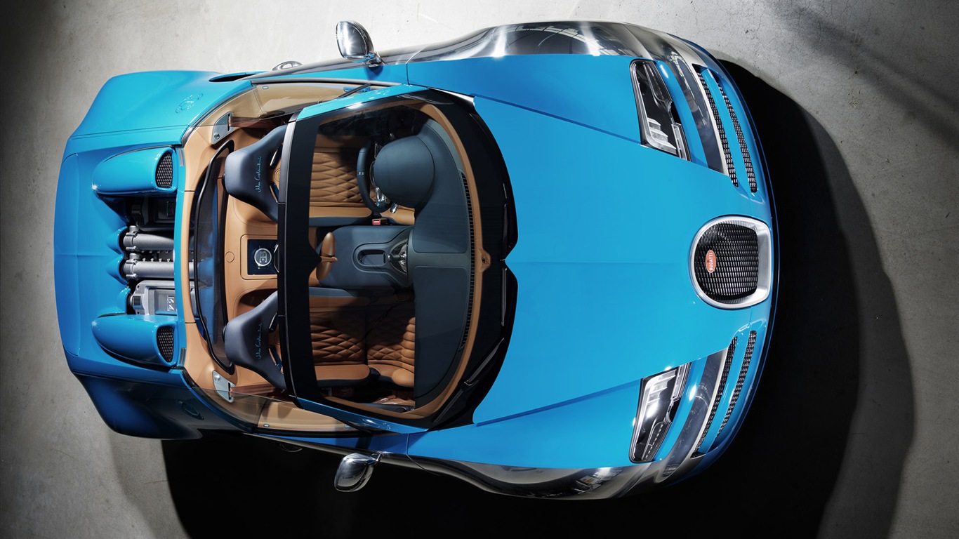 2013 Bugatti Veyron 16.4 Grand Sport Vitesse суперкар HD обои #11 - 1366x768