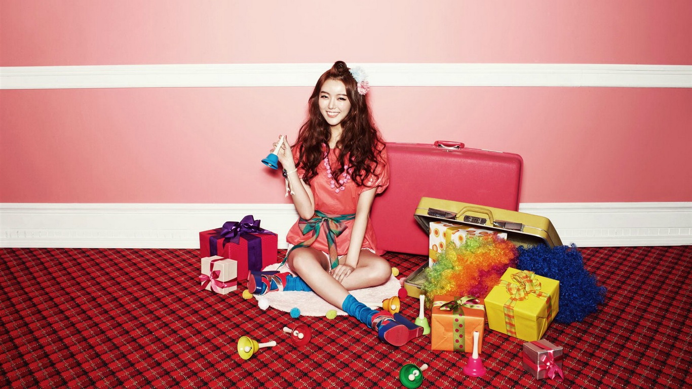 DalShabet Korean music krásné dívky HD Tapety na plochu #12 - 1366x768
