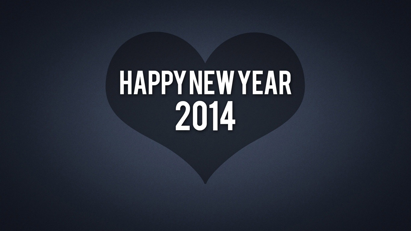 2014 Новый год Стиль Обои (2) #20 - 1366x768