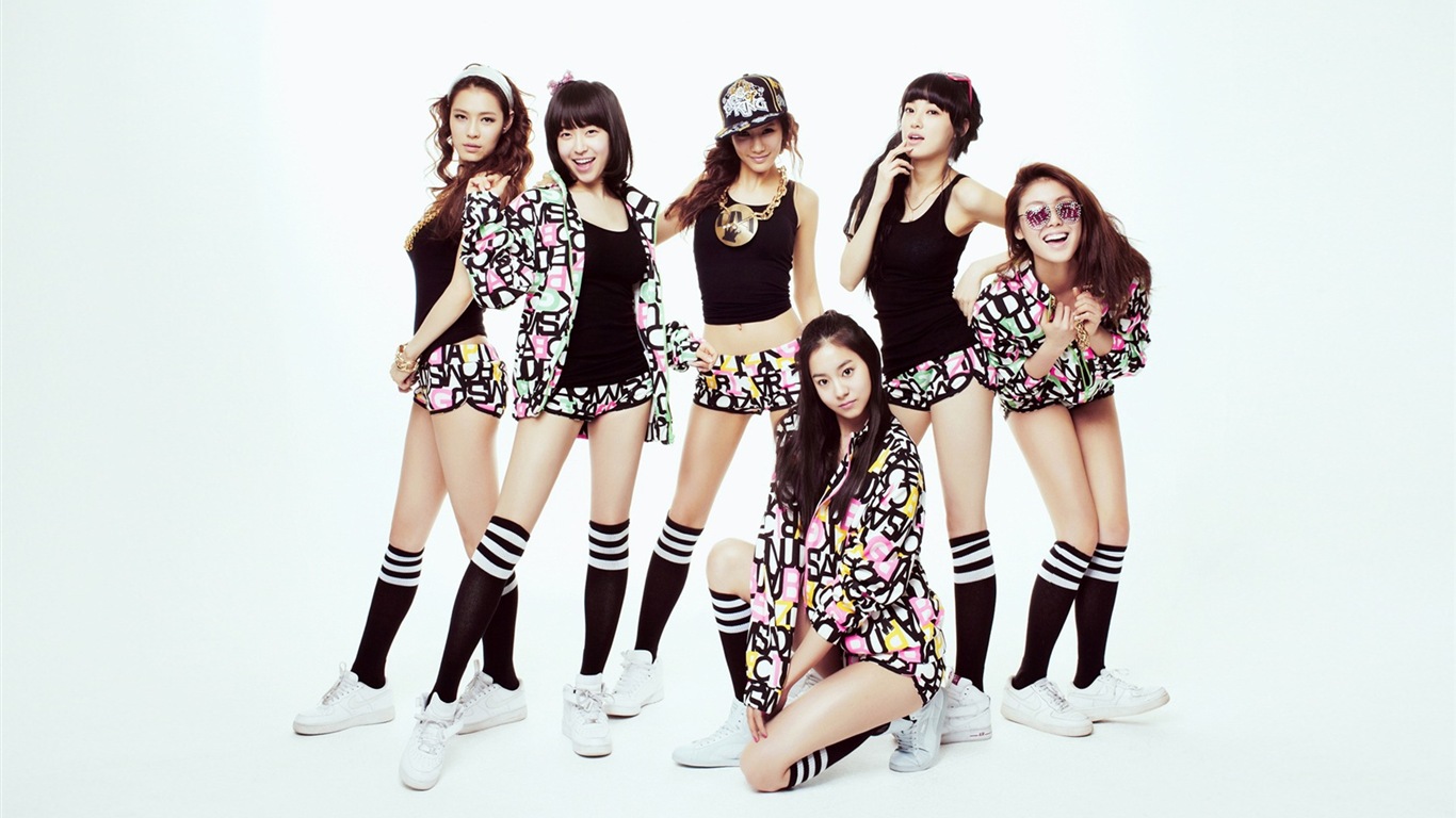 Nach der Schule koreanische Musik Mädchen HD Wallpaper #22 - 1366x768
