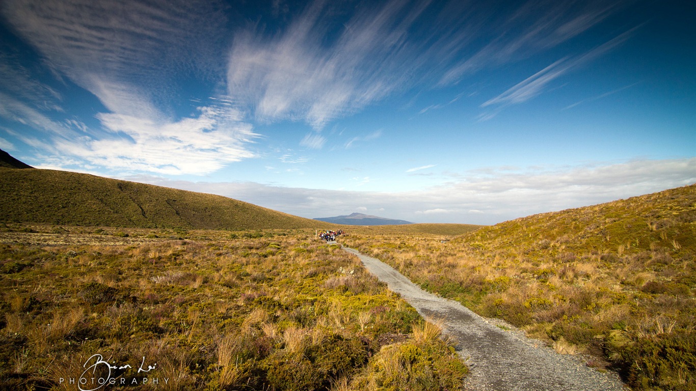 Новая Зеландия North Island красивые пейзажи, Windows 8 тема обои #4 - 1366x768