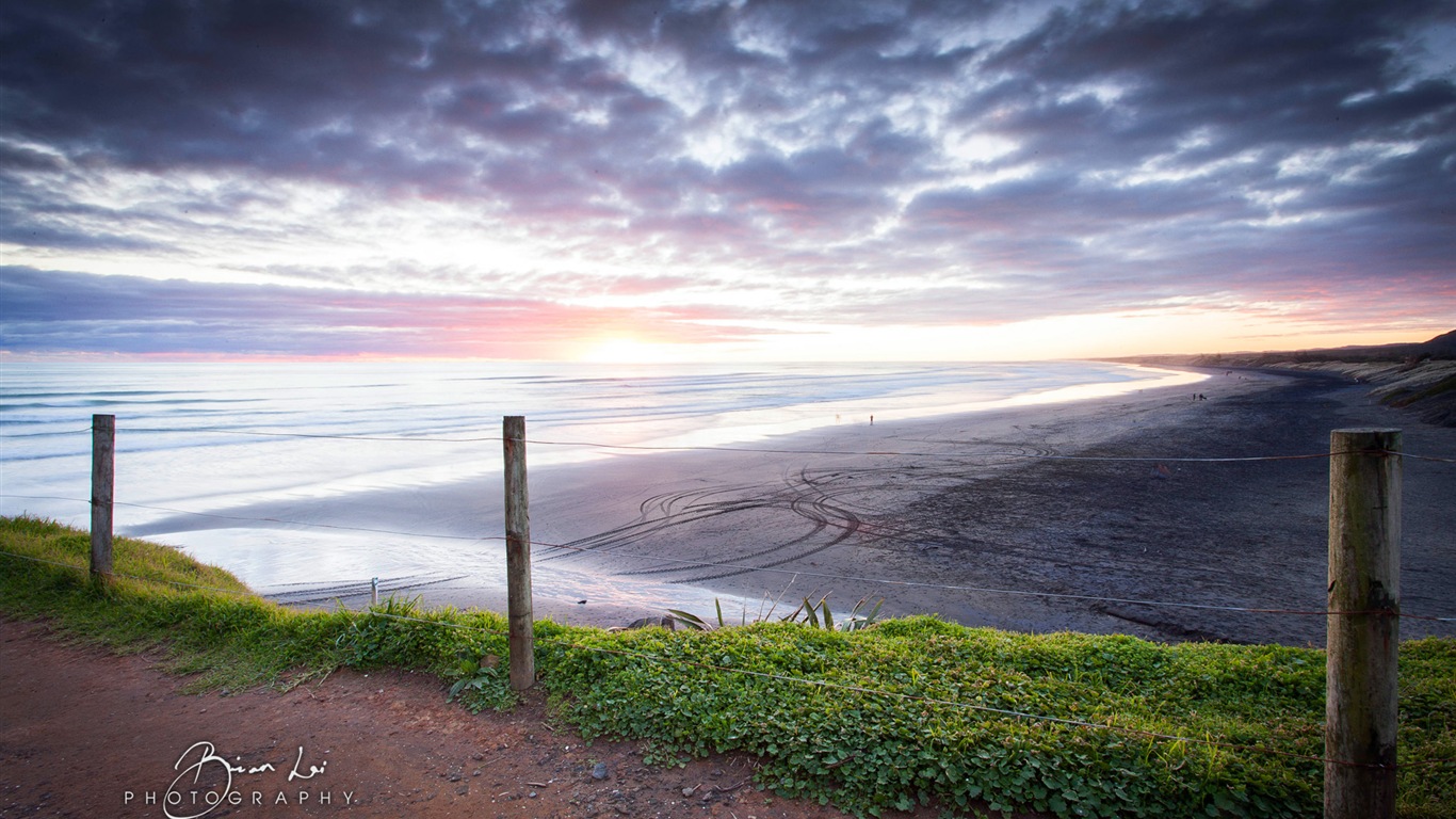 新西兰北岛美丽的风景，Windows 8 主题壁纸16 - 1366x768