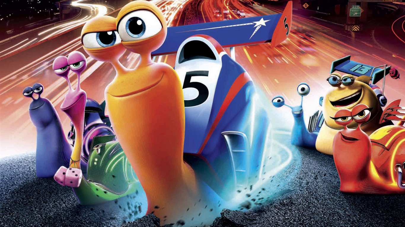 Turbo 3D movie HD wallpapers #2 - 1366x768