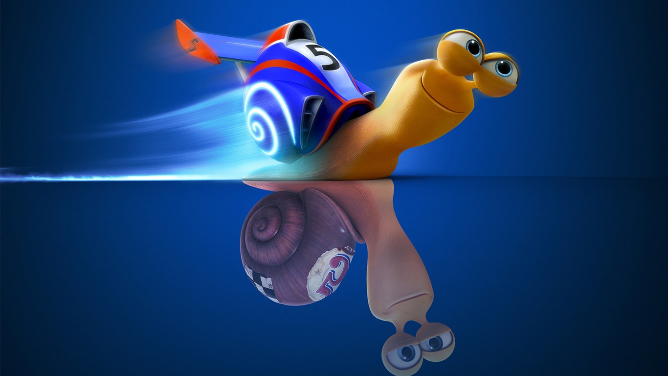 Turbo 极速蜗牛3D电影 高清壁纸4 - 1366x768