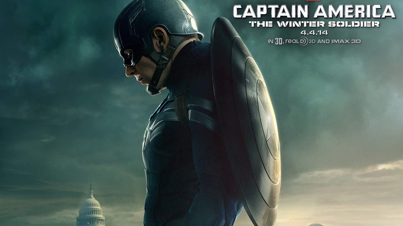 Капитан Америка: Зимний Солдат HD обои #7 - 1366x768