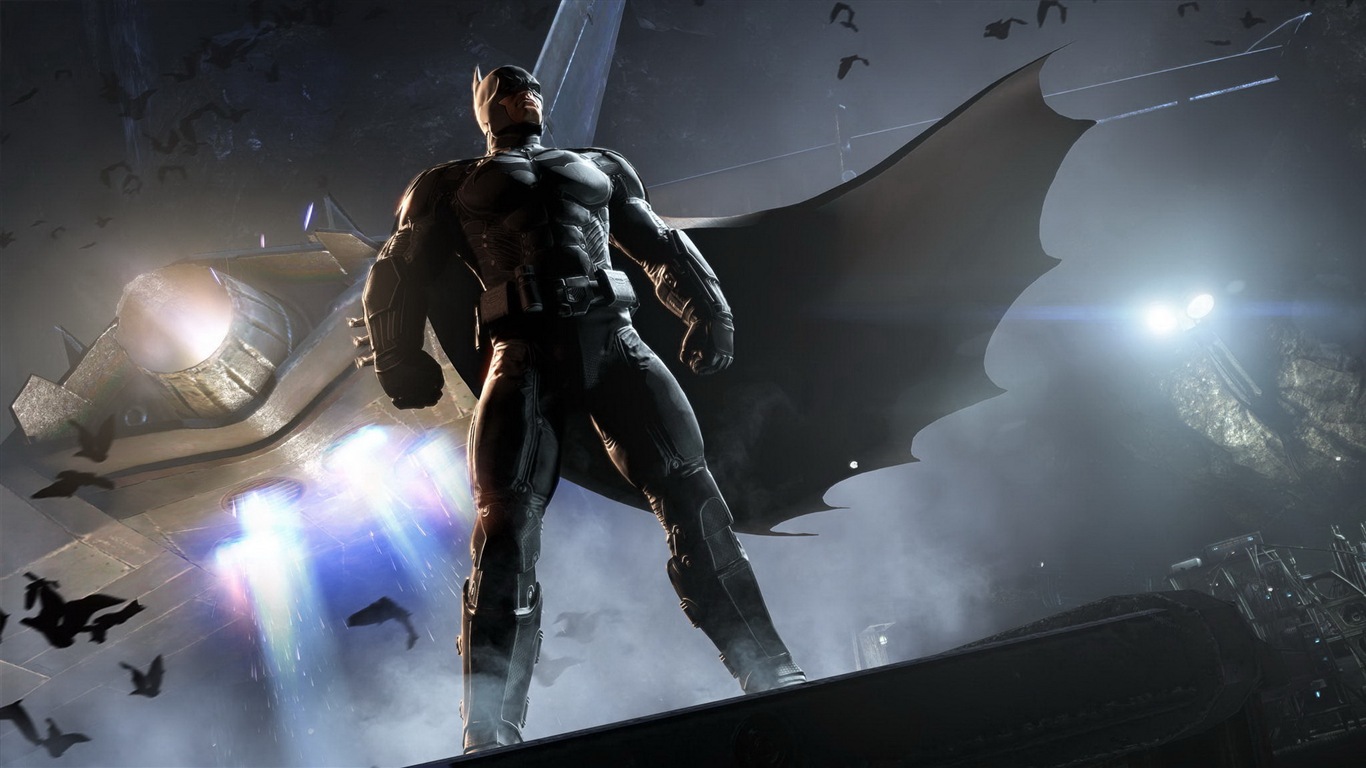 Batman: игра обои Arkham Knight HD #4 - 1366x768