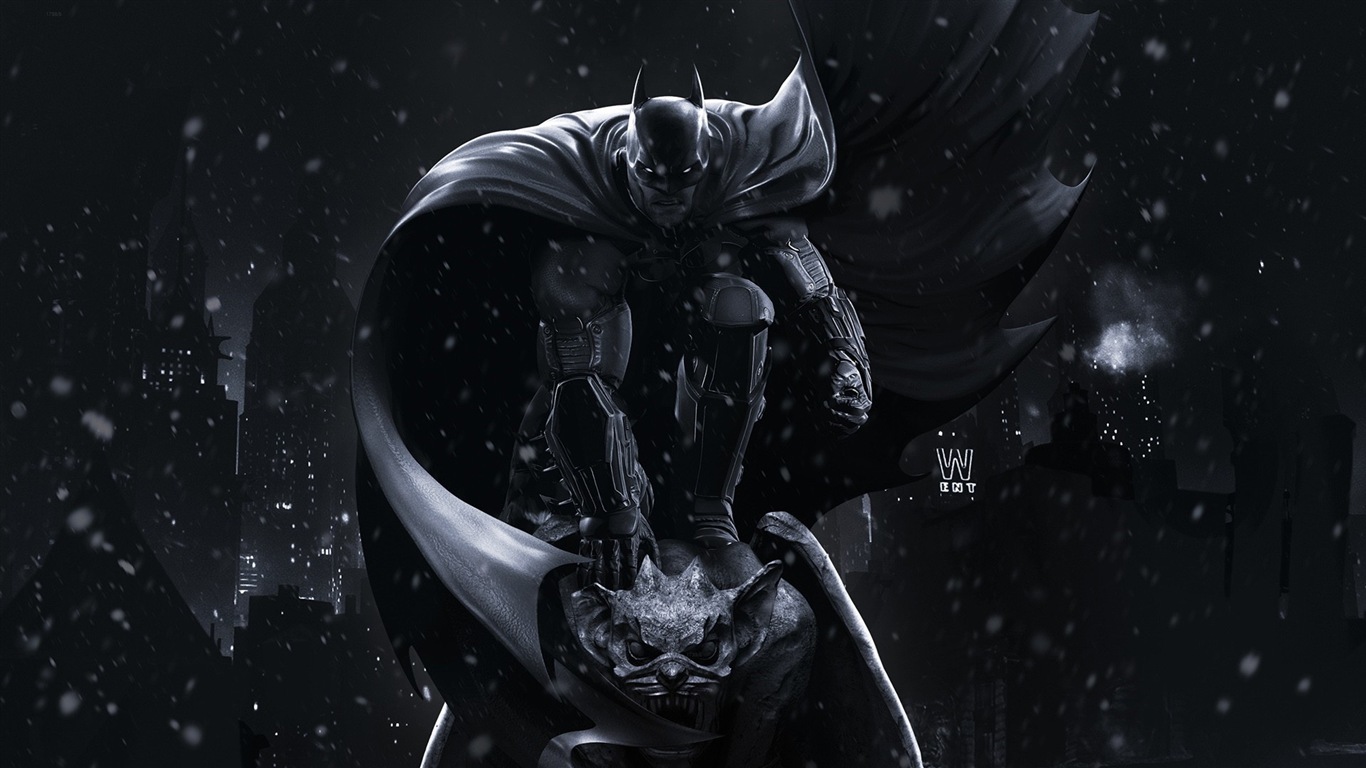 Batman: Arkham Knight 蝙蝠侠阿甘骑士 高清游戏壁纸11 - 1366x768
