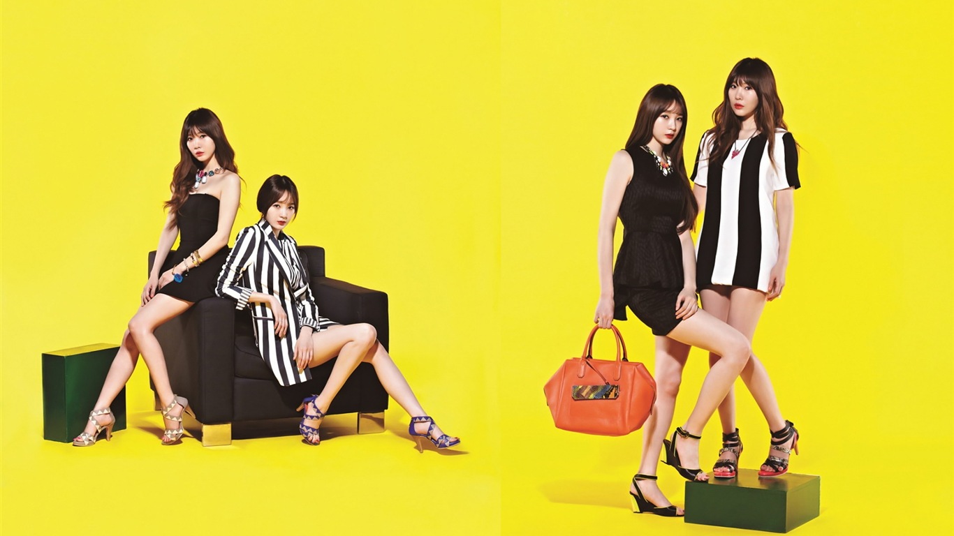 Davichi, dúo grupo de chicas de Corea, fondos de pantalla de alta definición #7 - 1366x768