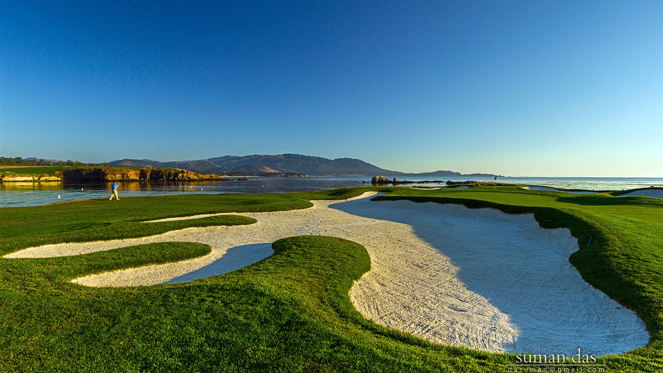 加州海岸风景，Windows 8 主题壁纸6 - 1366x768