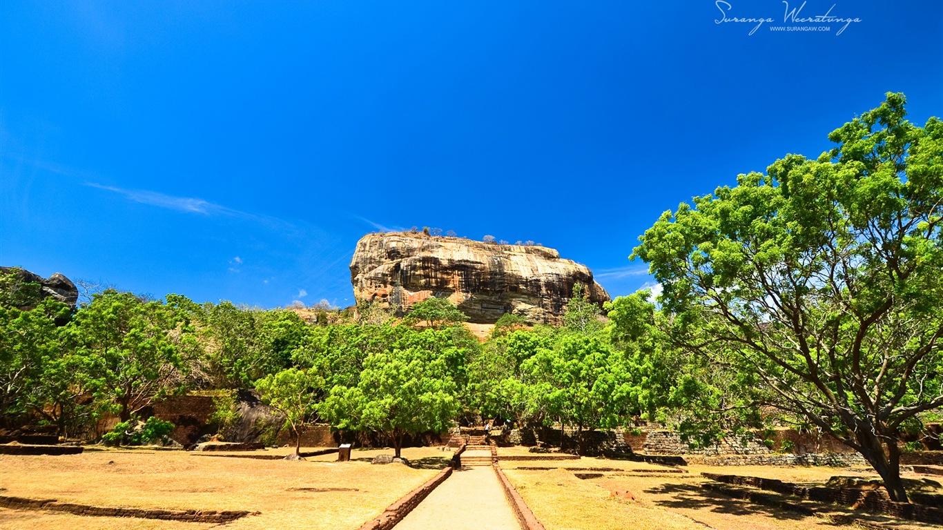 Sri Lanka Landschaftsstil, Windows 8 Theme Wallpaper #4 - 1366x768
