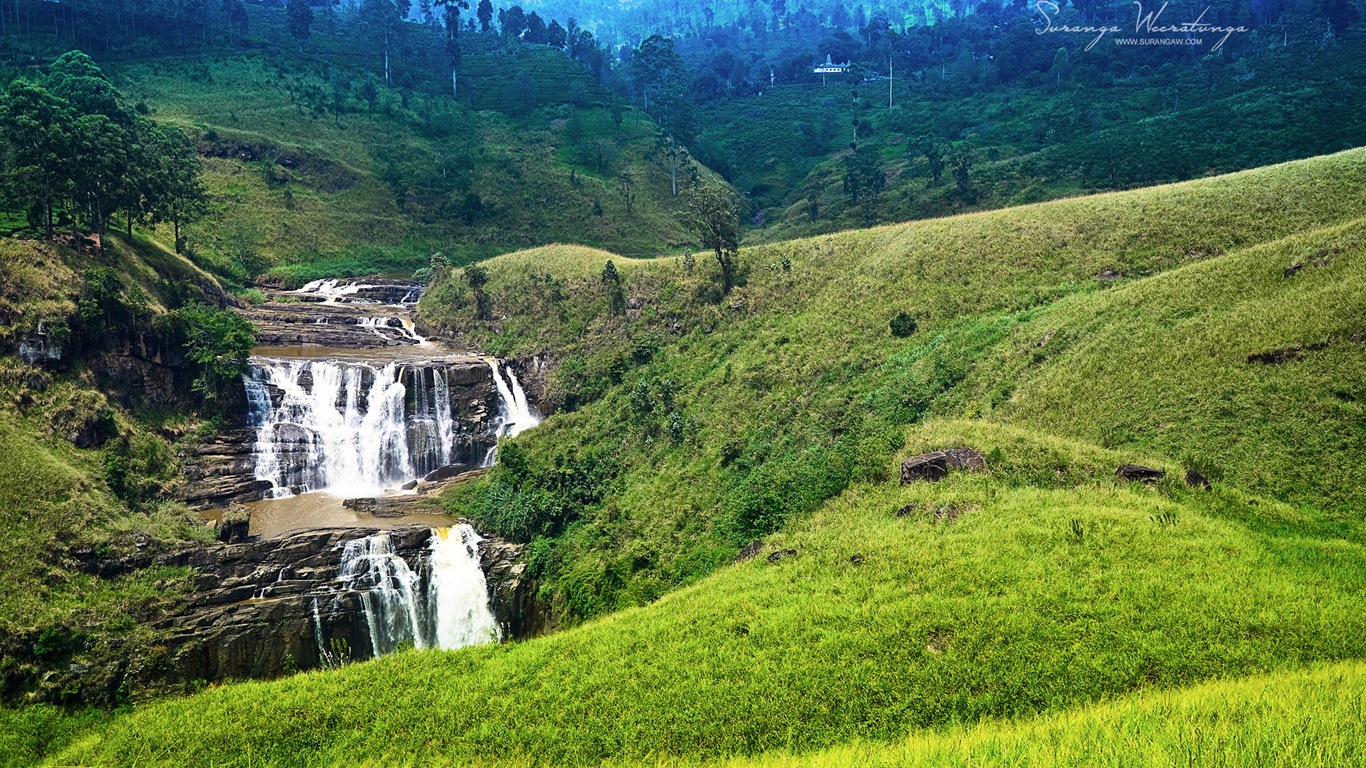 Sri Lanka style de paysage, Windows 8 fonds d'écran thématiques #17 - 1366x768