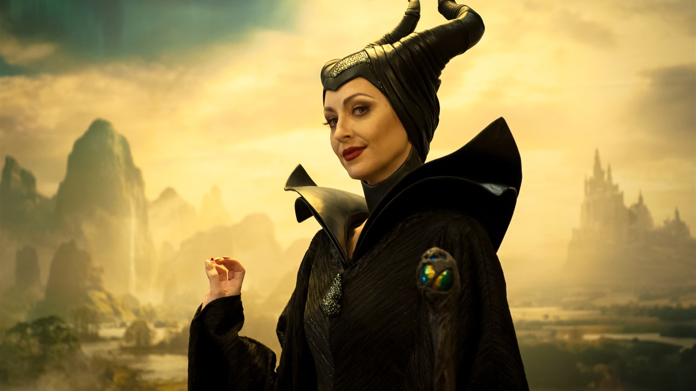 Maleficent обои 2014 HD кино #11 - 1366x768
