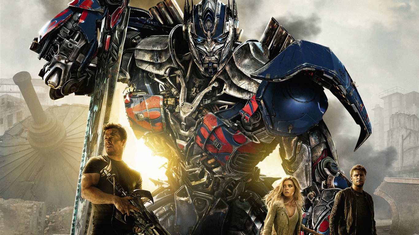 2014 Transformers: Edad de Extinción fondos de pantalla HD #1 - 1366x768