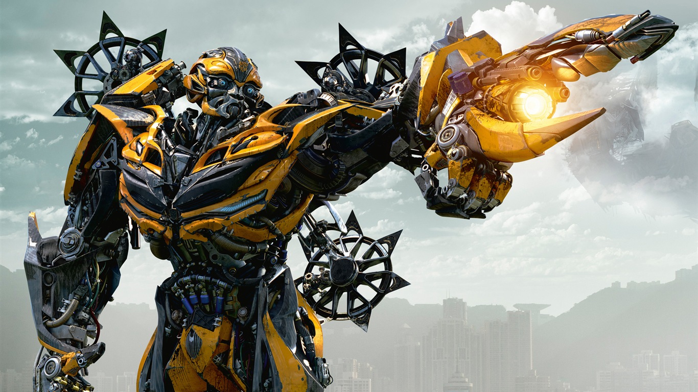 2014 Transformers: Edad de Extinción fondos de pantalla HD #3 - 1366x768