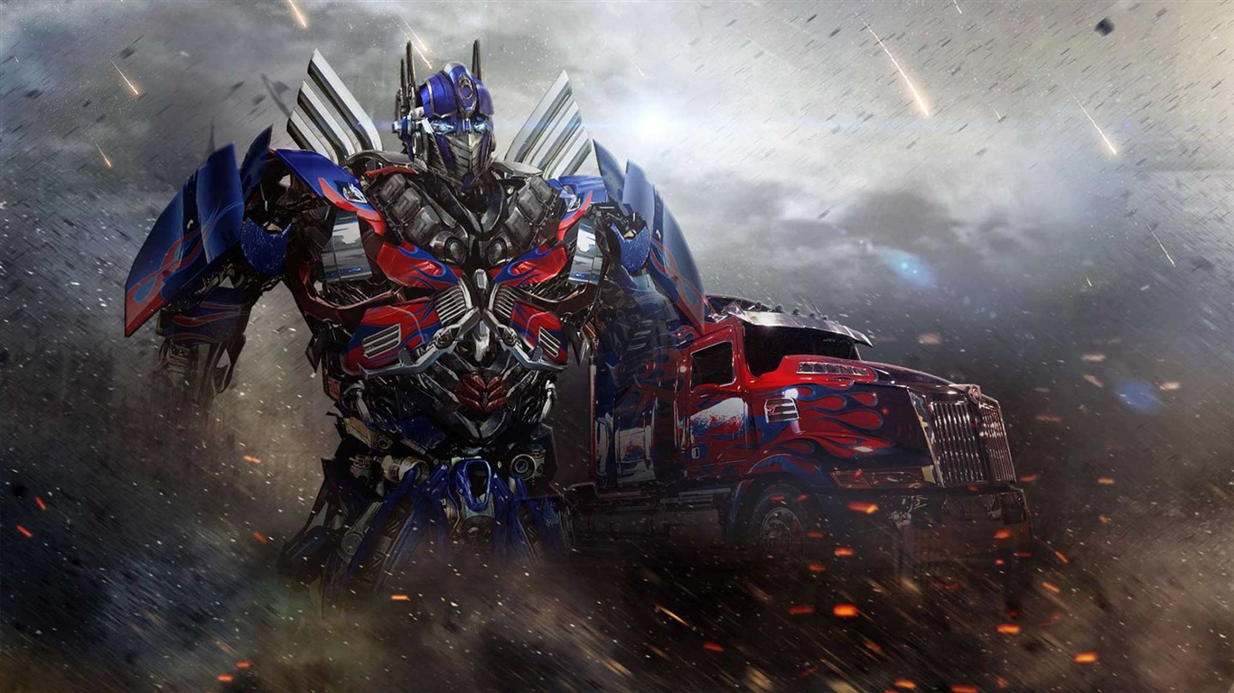 2014 Transformers: Edad de Extinción fondos de pantalla HD #6 - 1366x768