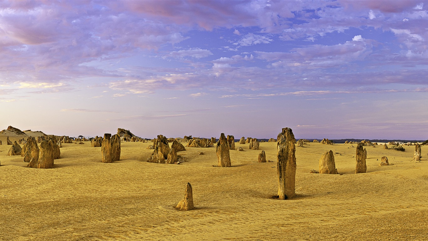 뜨겁고 건조한 사막, 윈도우 8 파노라마 와이드 스크린 배경 화면 #8 - 1366x768