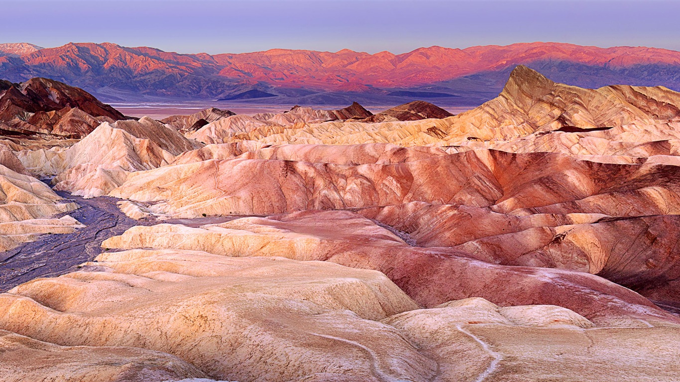 뜨겁고 건조한 사막, 윈도우 8 파노라마 와이드 스크린 배경 화면 #10 - 1366x768