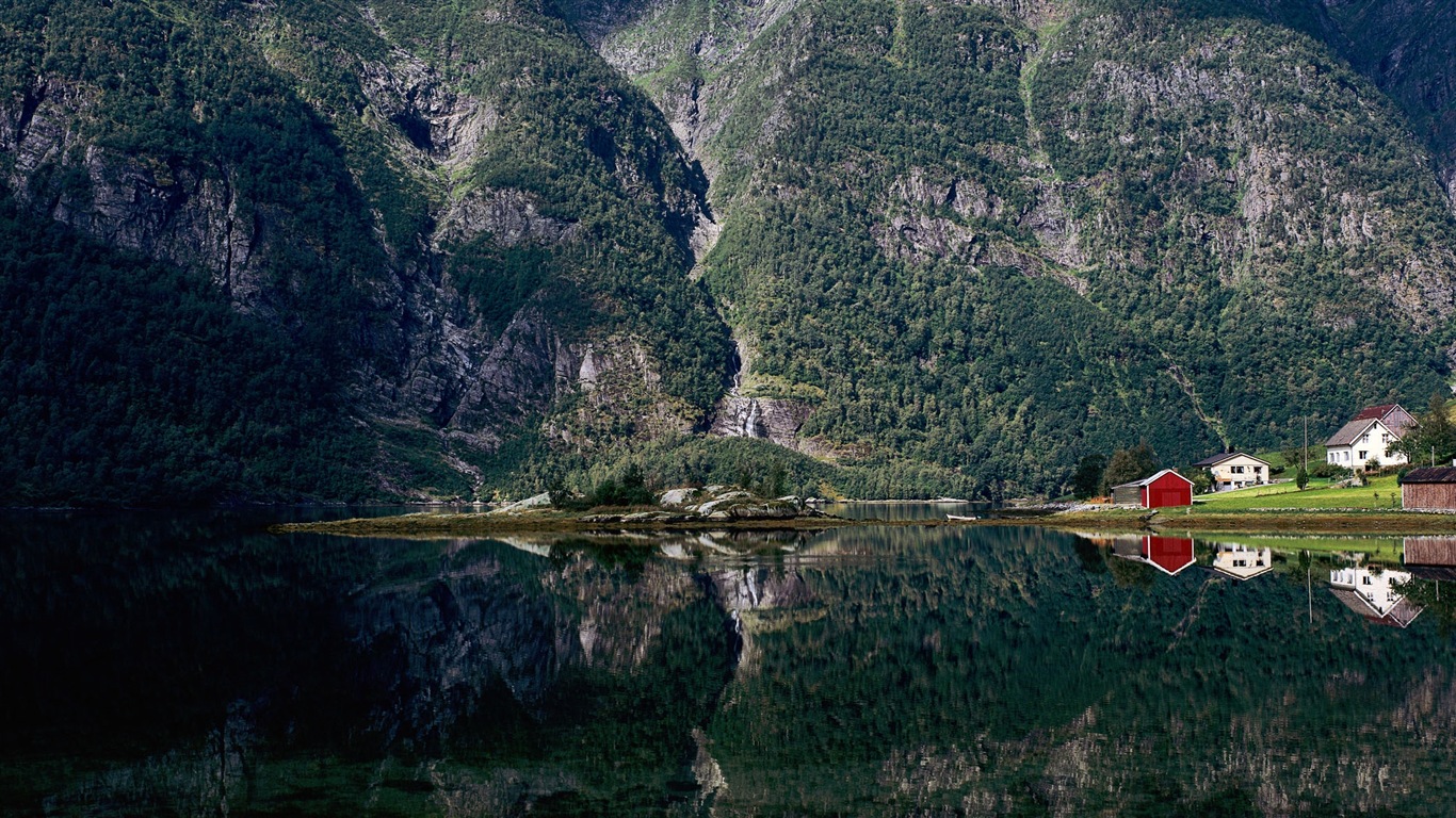 Europäische Landschaften, Windows 8 Panorama-Widescreen-Wallpaper #8 - 1366x768