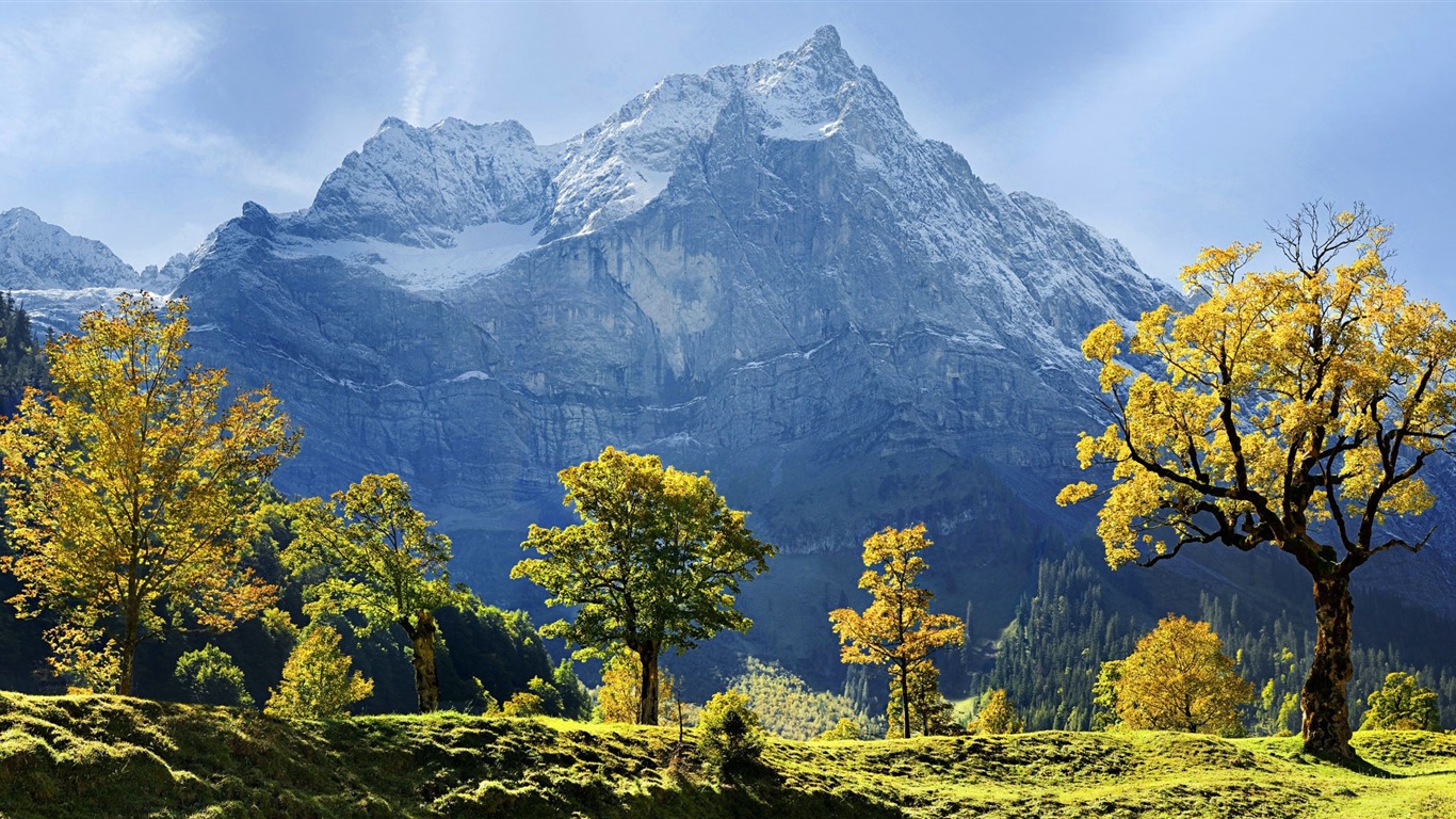 Europäische Landschaften, Windows 8 Panorama-Widescreen-Wallpaper #9 - 1366x768