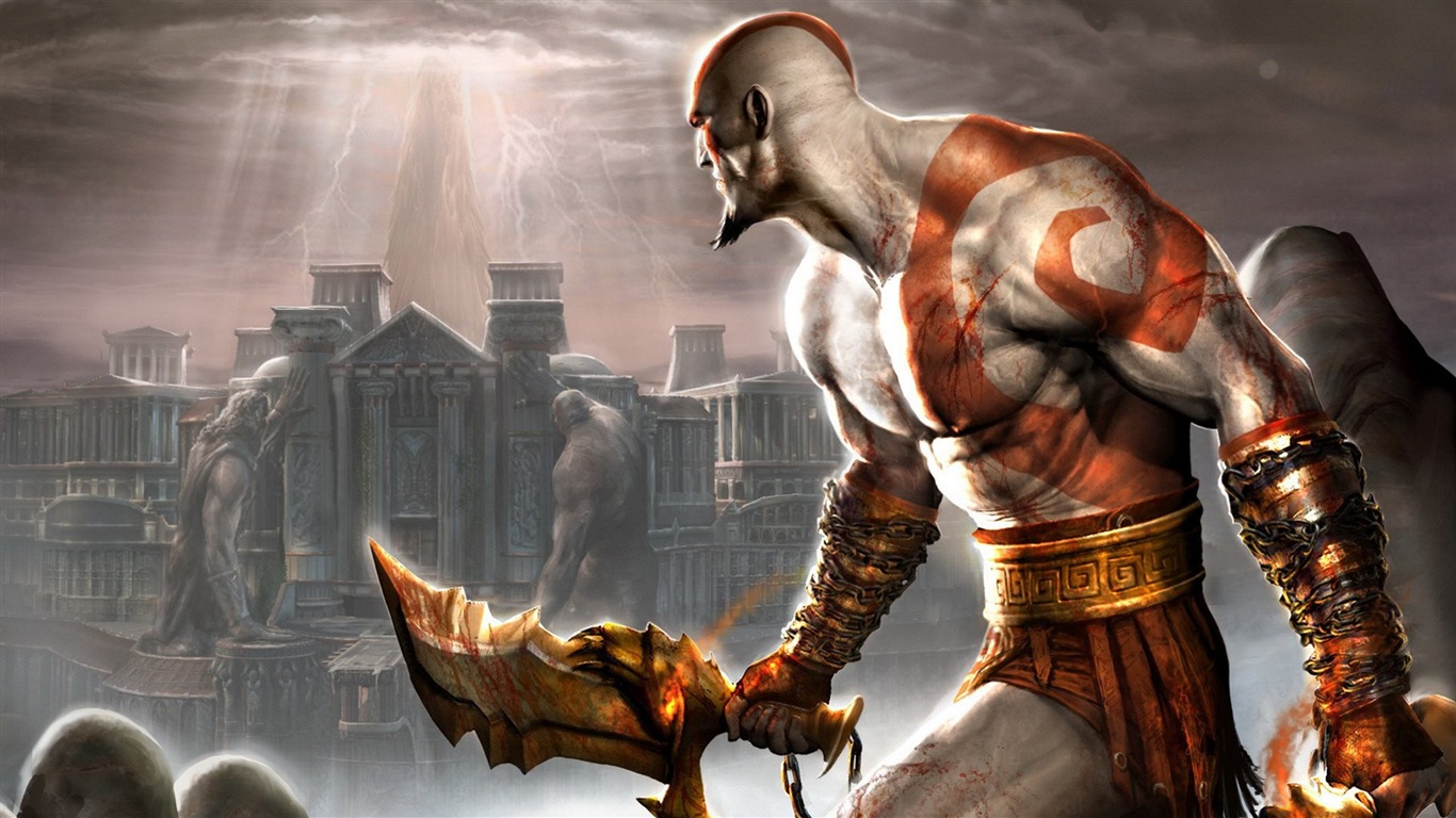 God of War: Ascension HD tapety na plochu #7 - 1366x768