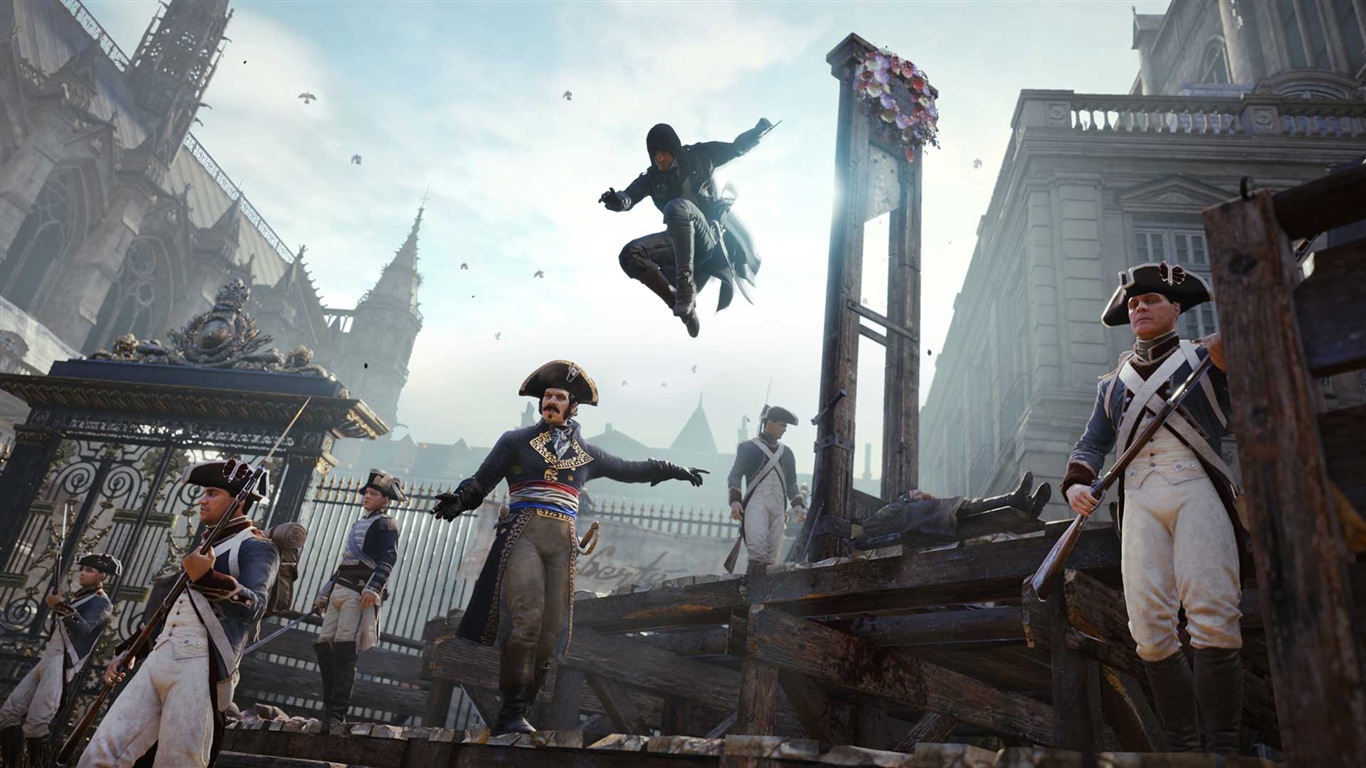 2014 Assassin's Creed: Unity HD wallpapers #2 - 1366x768
