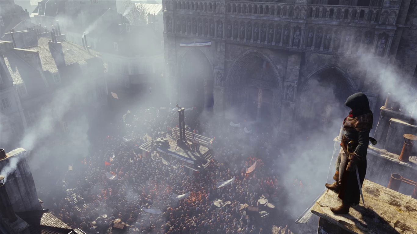 2014 Assassins Creed: Unity HD Wallpaper #5 - 1366x768