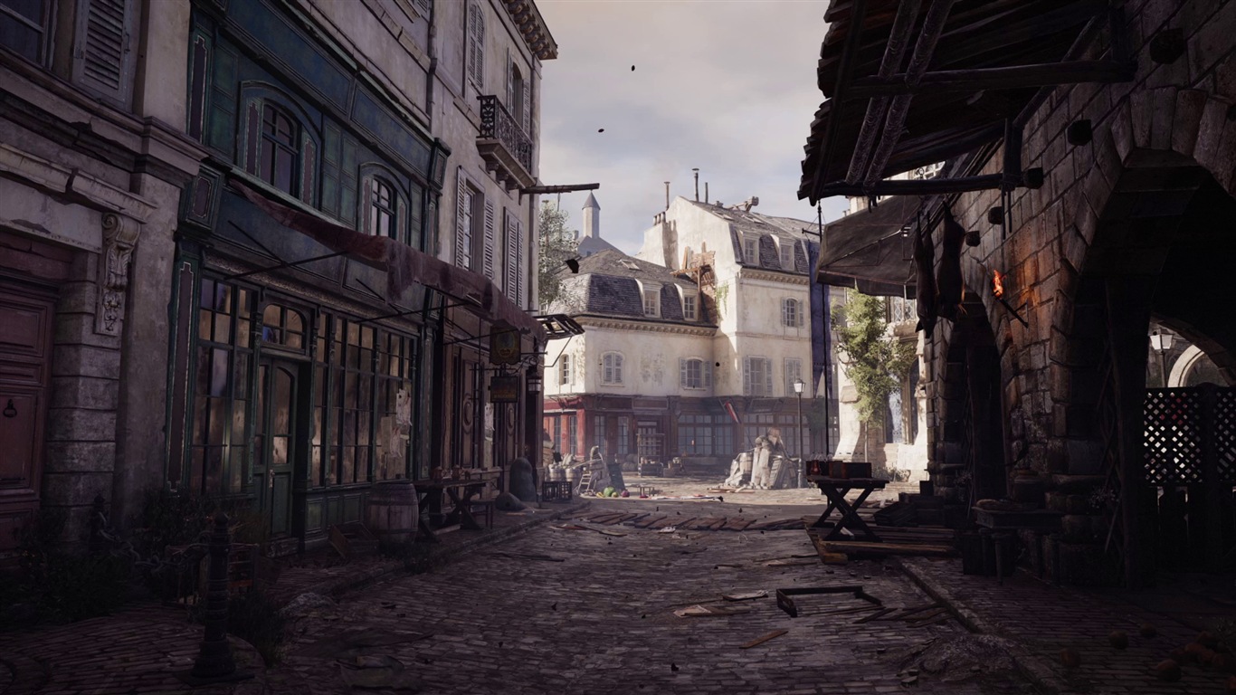 2014 Assassin 's Creed: Unité Fonds d'écran HD #11 - 1366x768