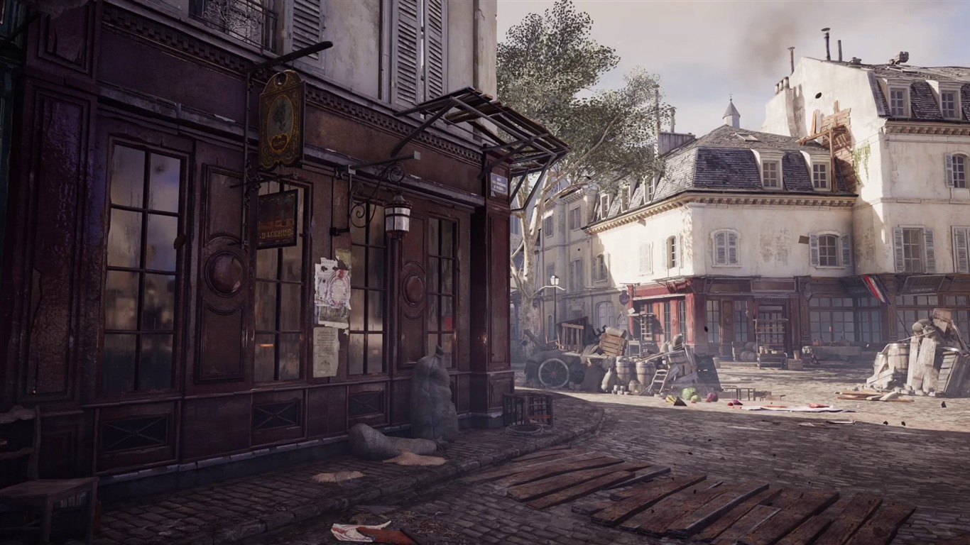 2014 Assassin 's Creed: Unité Fonds d'écran HD #12 - 1366x768