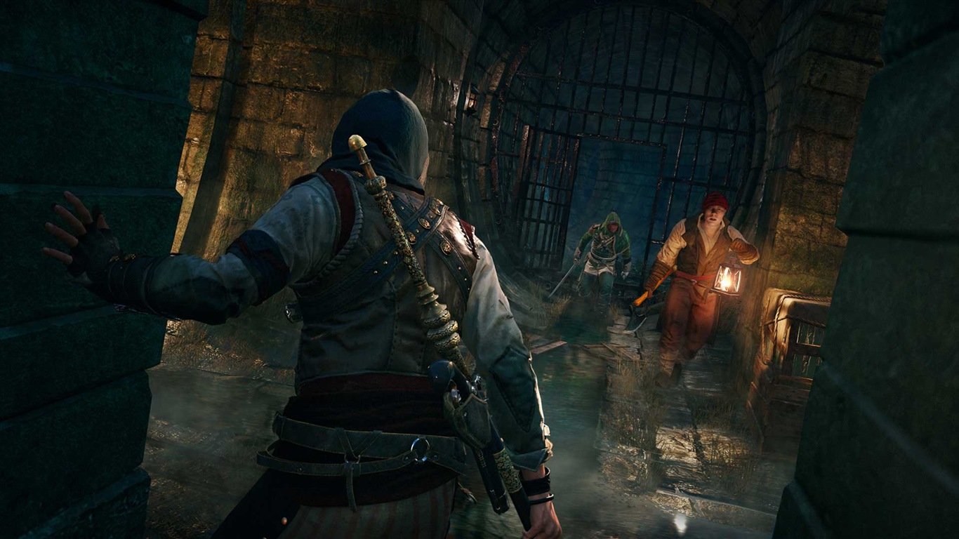2014 Assassin 's Creed: Unité Fonds d'écran HD #17 - 1366x768