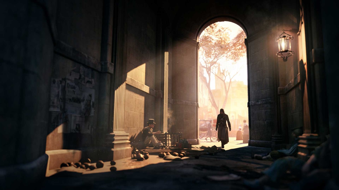 2014 Assassin's Creed: Unity 刺客信条：大革命 高清壁纸22 - 1366x768