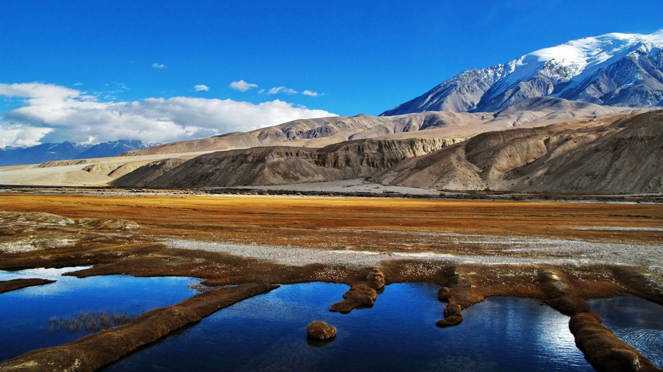 Wallpapers Pamir hermosos paisajes de alta definición #1 - 1366x768