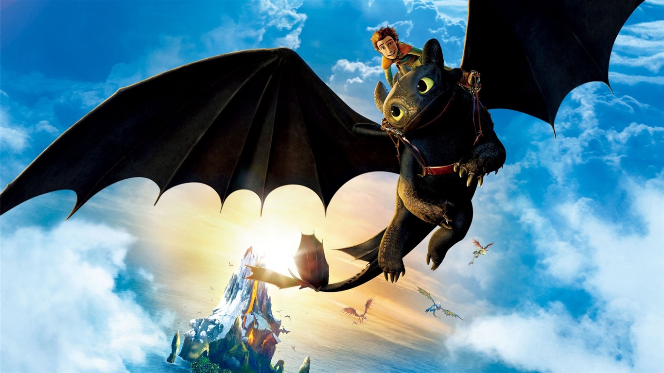 How to Train Your Dragon 2 驯龙高手2 高清壁纸1 - 1366x768