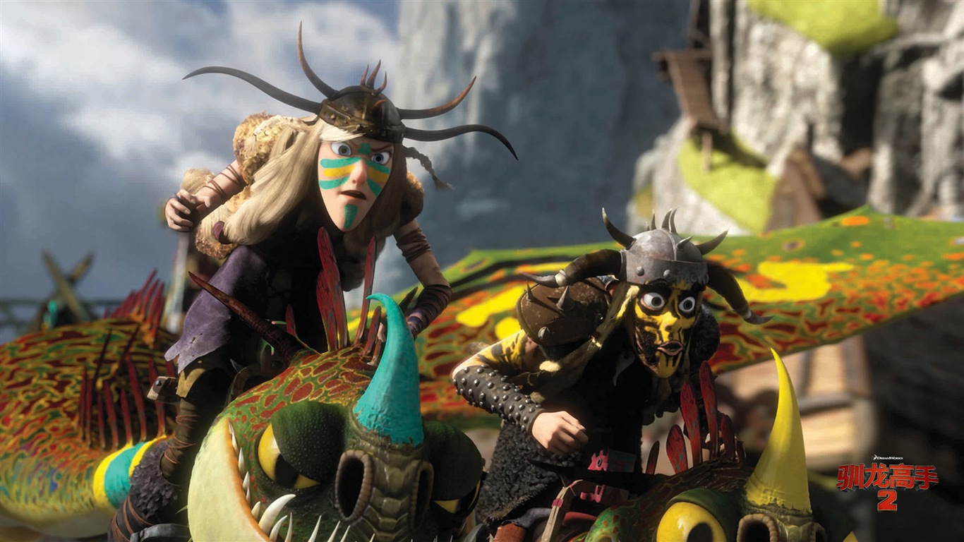 How to Train Your Dragon 2 驯龙高手2 高清壁纸13 - 1366x768