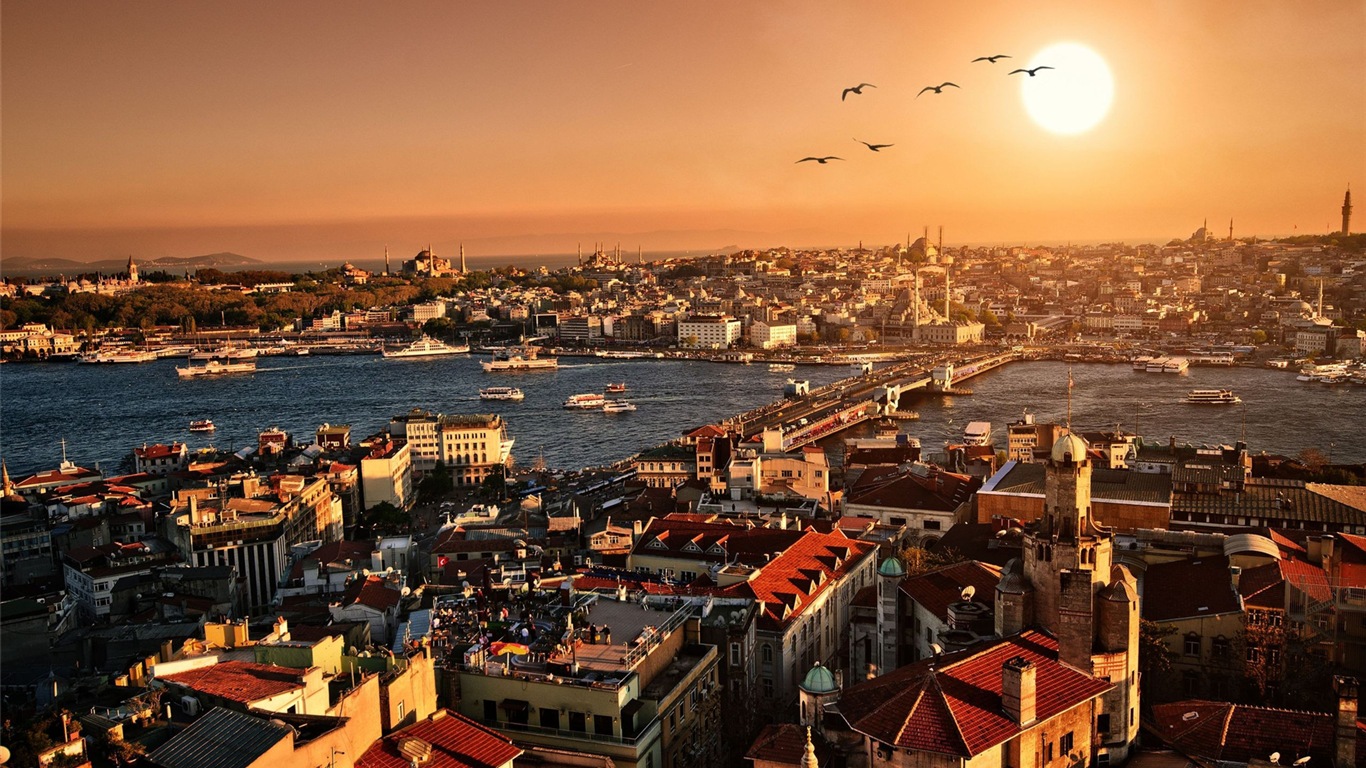 土耳其 伊斯坦布爾 高清風景壁紙 #10 - 1366x768