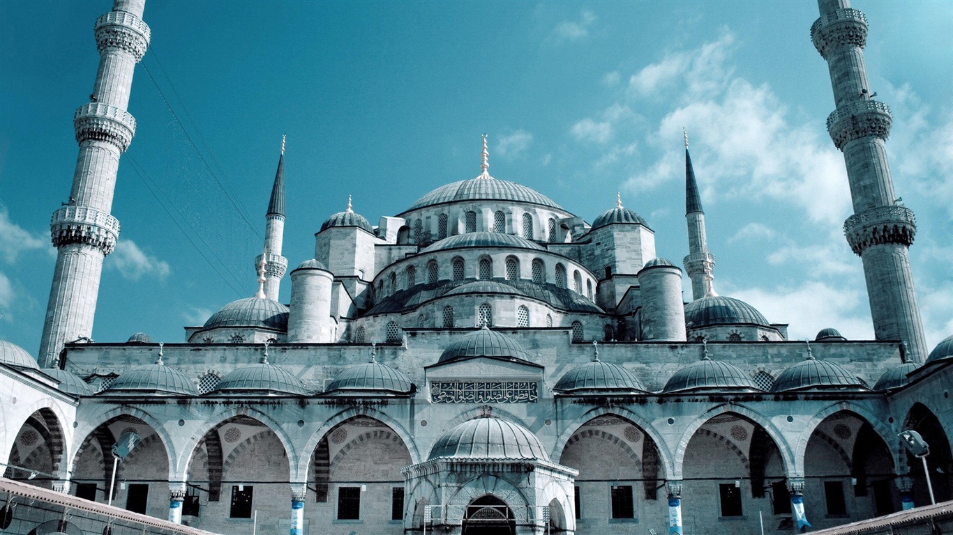 Istanbul, Turquie fonds d'écran HD #23 - 1366x768