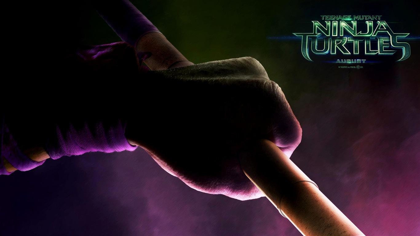 2014 Teenage Mutant Ninja Turtles HD movie wallpapers #6 - 1366x768