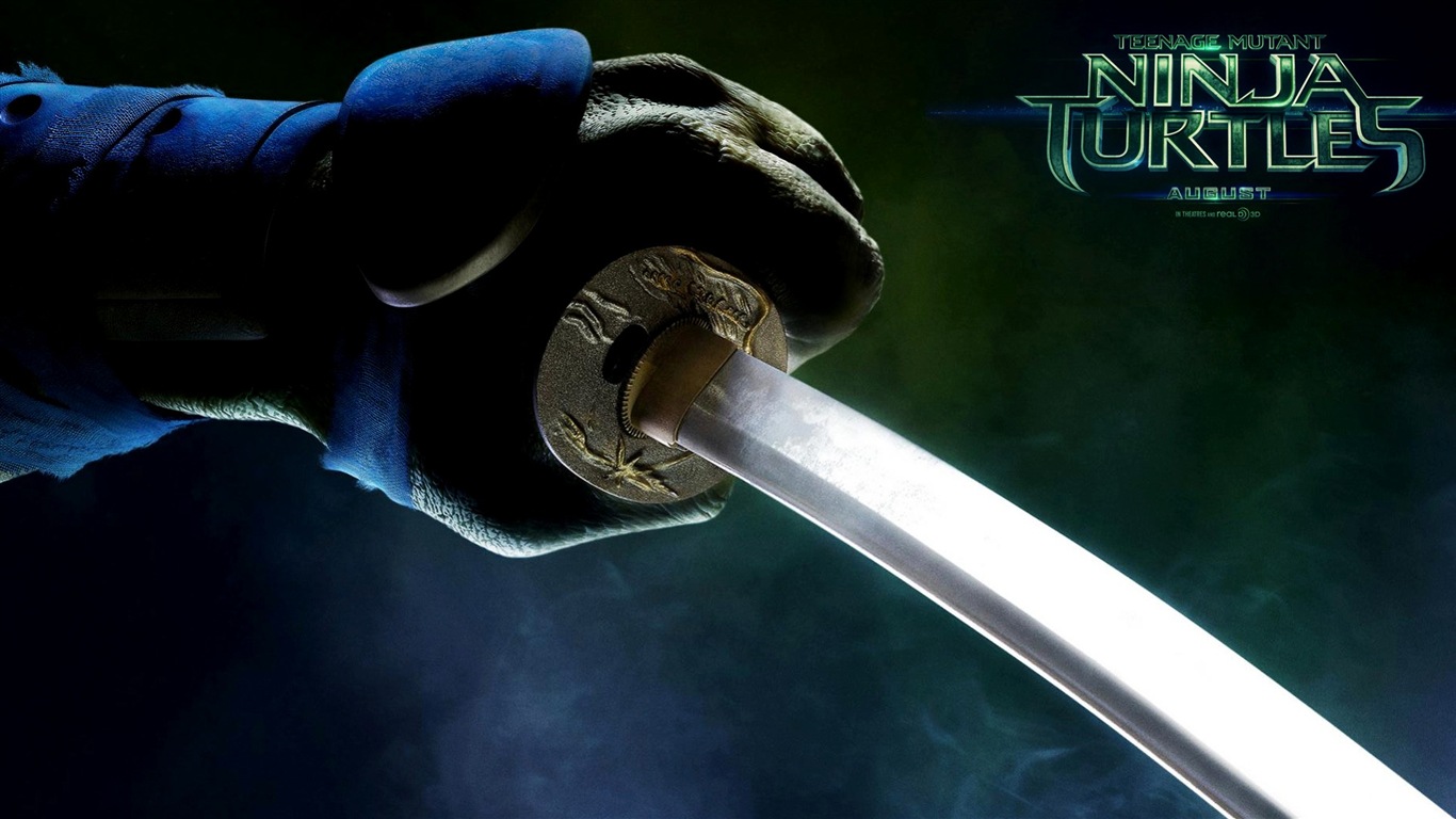 2014 fondos de pantalla de la película Teenage Mutant Ninja Turtles HD #8 - 1366x768