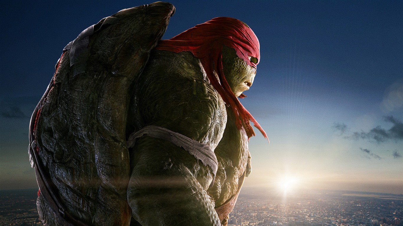 2014 Teenage Mutant Ninja Turtles films HD fonds d'écran #9 - 1366x768