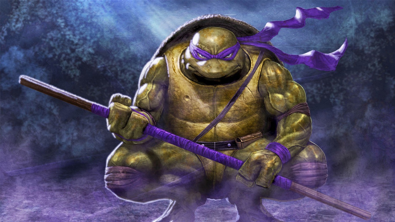 2014 Teenage Mutant Ninja Turtles 忍者神龟 高清影视壁纸13 - 1366x768