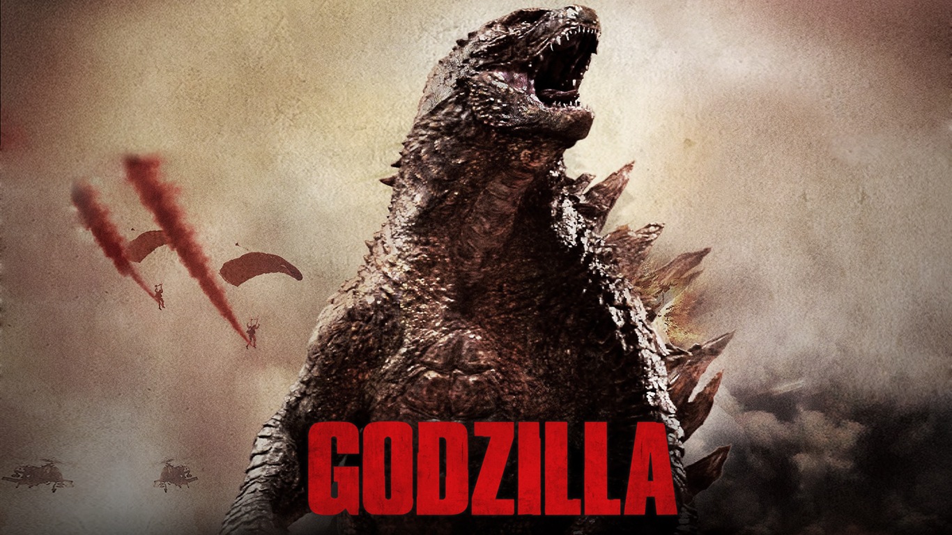 Godzilla 2014 film de fonds d'écran HD #15 - 1366x768
