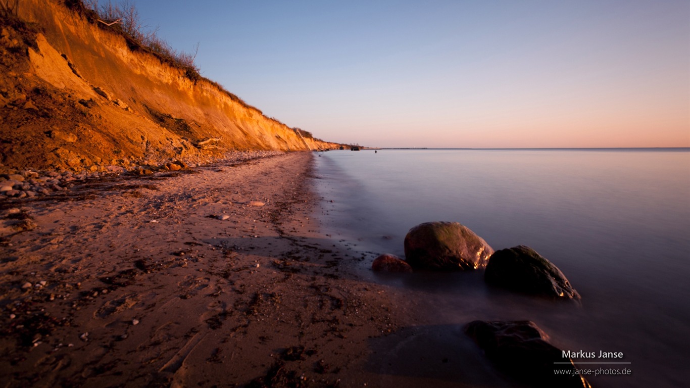 德國美麗的海岸風景，Windows 8 高清壁紙 #1 - 1366x768