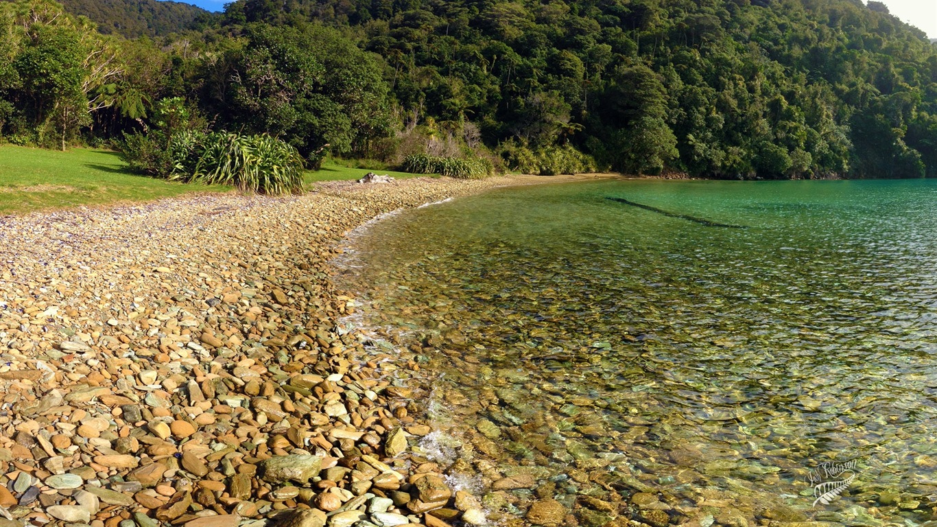 뉴질랜드의 아름다운 풍경, 윈도우 8 테마 배경 화면 #9 - 1366x768