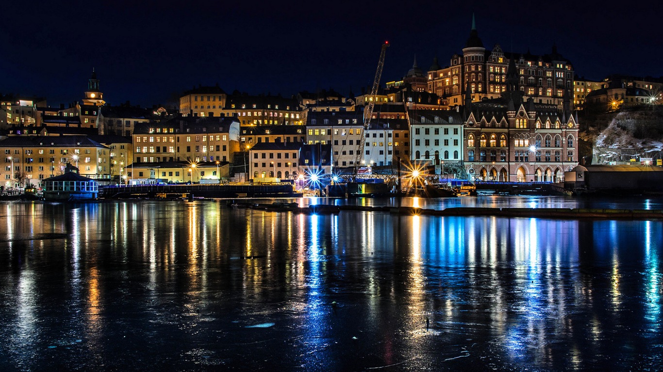 瑞典首都 斯德哥尔摩 城市风景壁纸19 - 1366x768