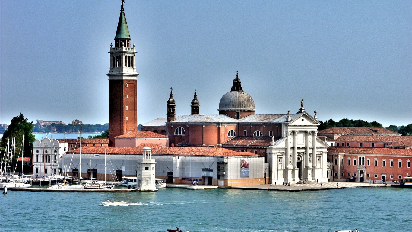 Krásné Watertown, Venice HD tapety na plochu #16 - 1366x768