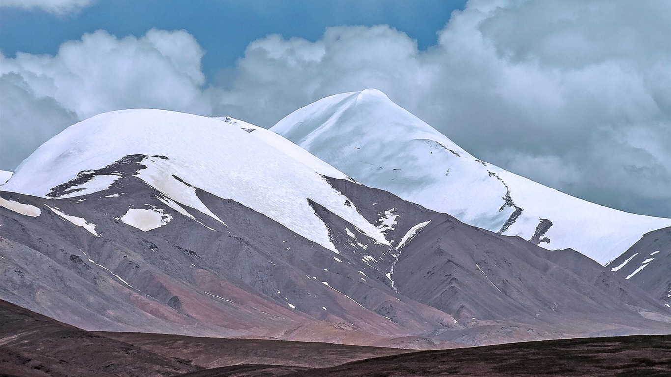 Qinghai-Plateau schöne Landschaft Tapeten #9 - 1366x768