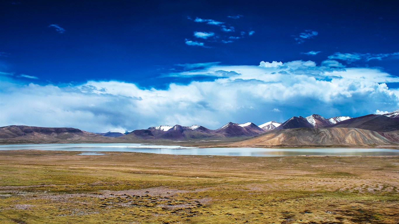 Qinghai-Plateau schöne Landschaft Tapeten #11 - 1366x768