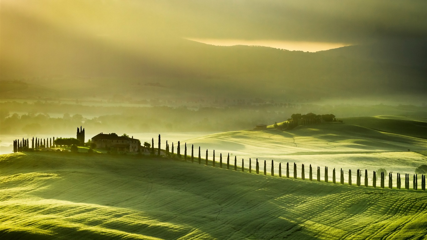 イタリアの自然の美しさの風景のHDの壁紙 #9 - 1366x768