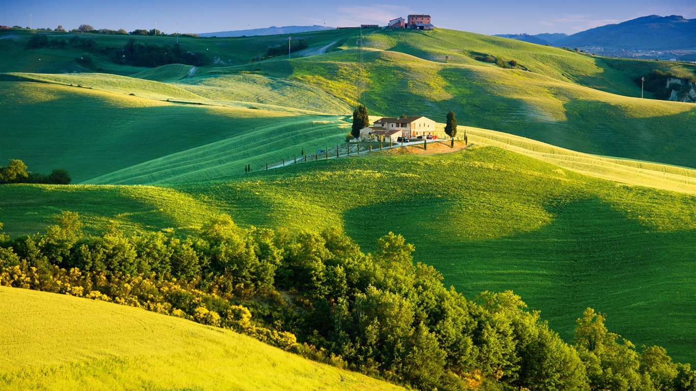 Italienne beauté naturelle papier peint paysage HD #13 - 1366x768