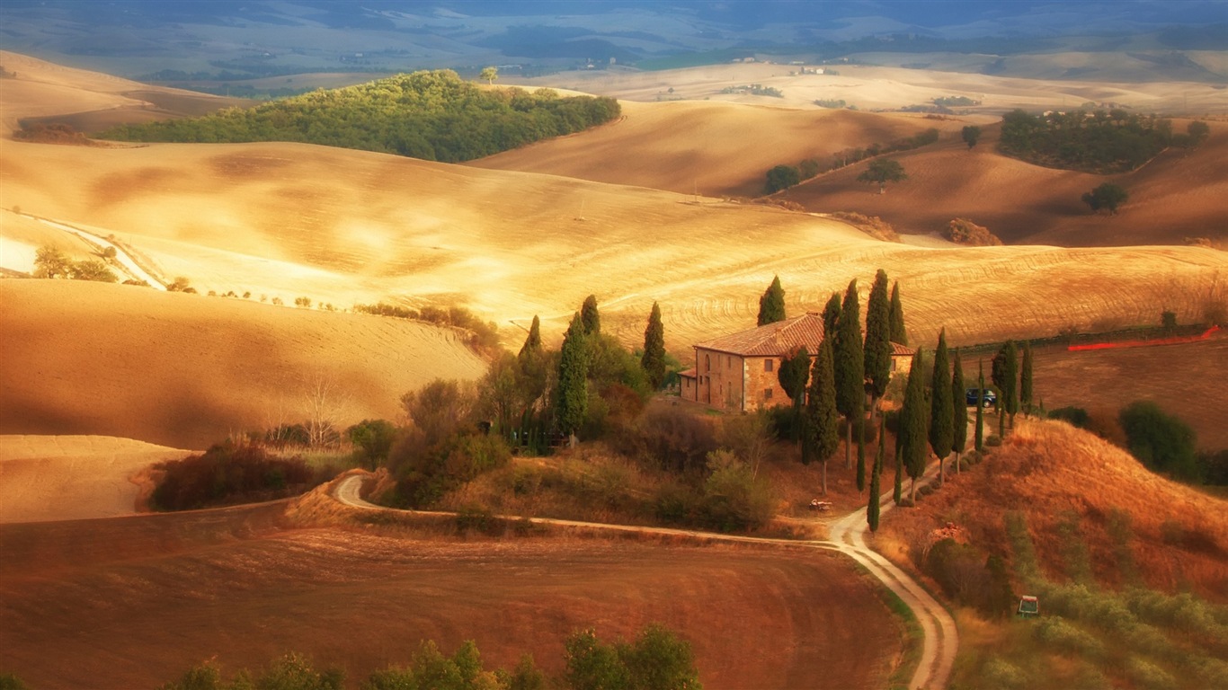 Итальянский естественная красота пейзажа HD обои #20 - 1366x768